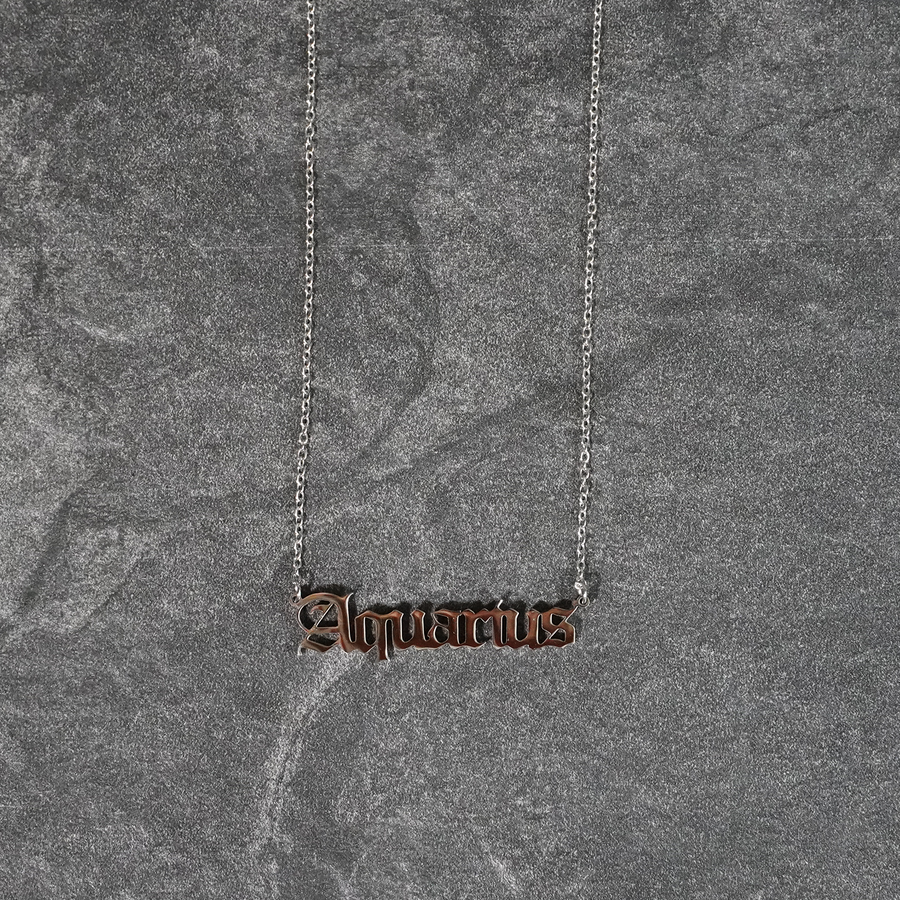 Zodiac Necklace | Aquarius - Kennedy-Rae