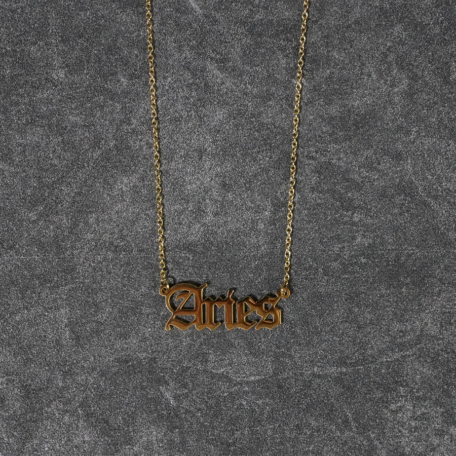 Zodiac Necklace (Aries) - Kennedy-Rae