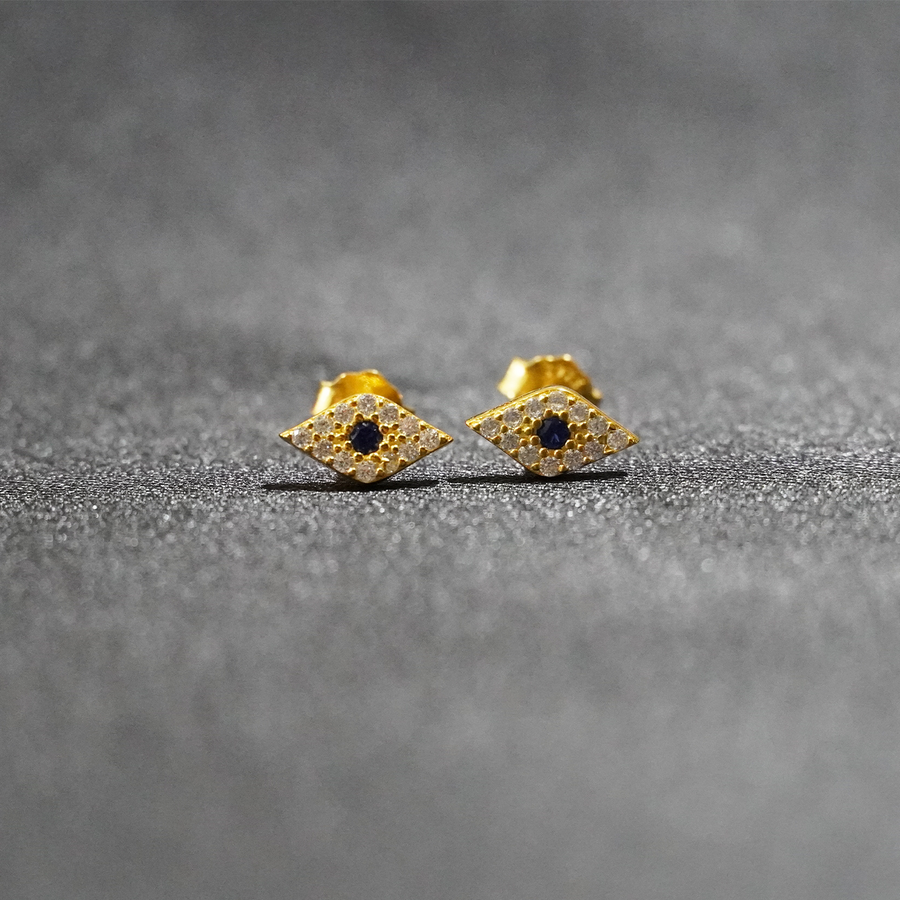 Pavé Evil Eye Stud - Kennedy-Rae