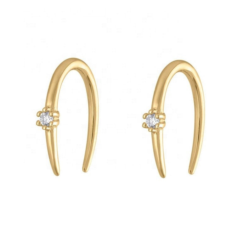 Luna Open Hoop Earring - Kennedy-Rae