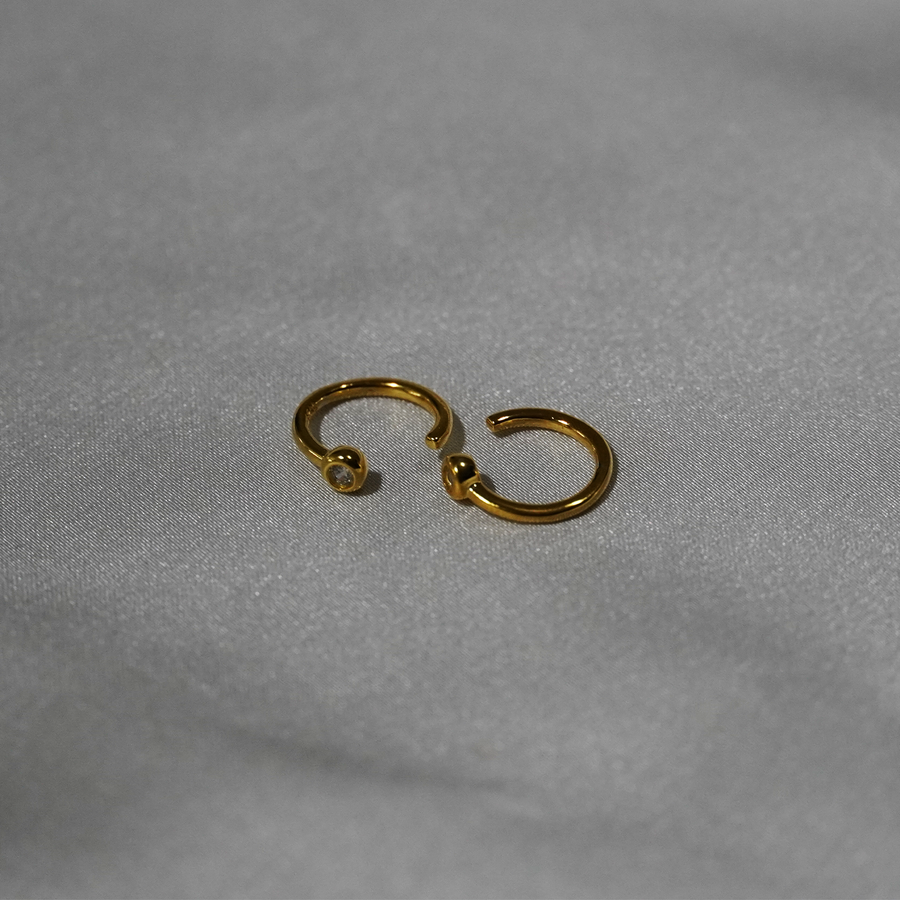 Hera Huggie Earrings - Kennedy-Rae