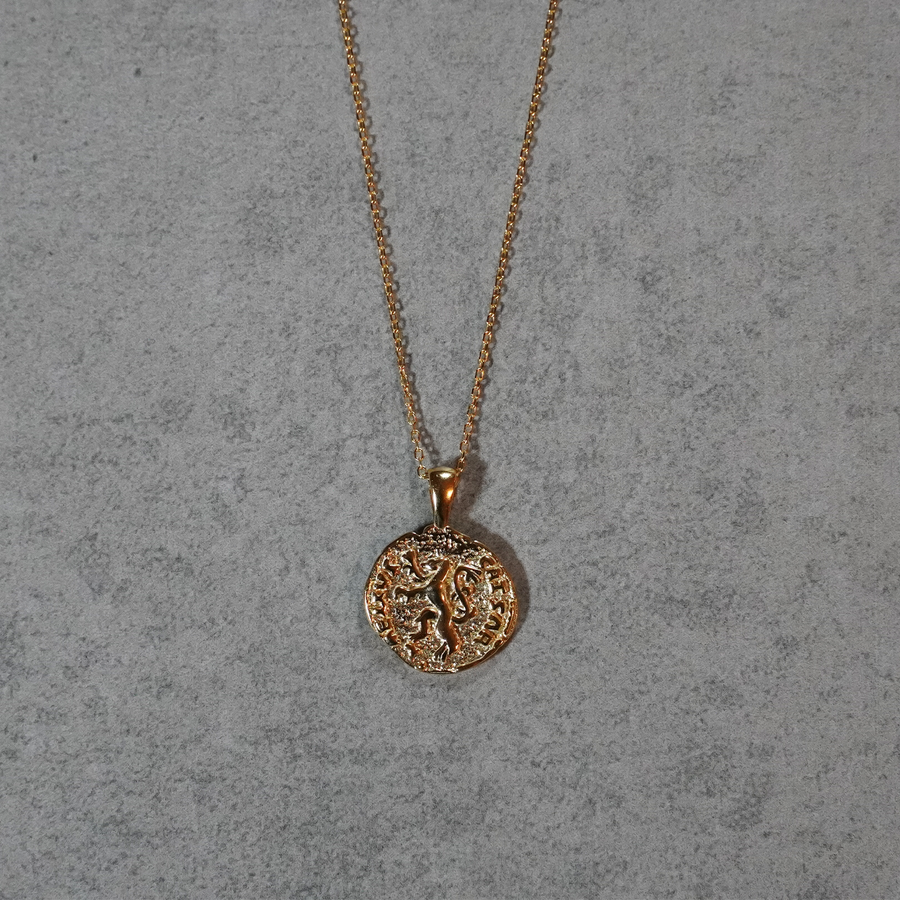 Kingsley Coin Necklace - Kennedy-Rae