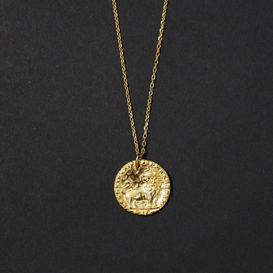 Leo Coin Necklace - Kennedy-Rae