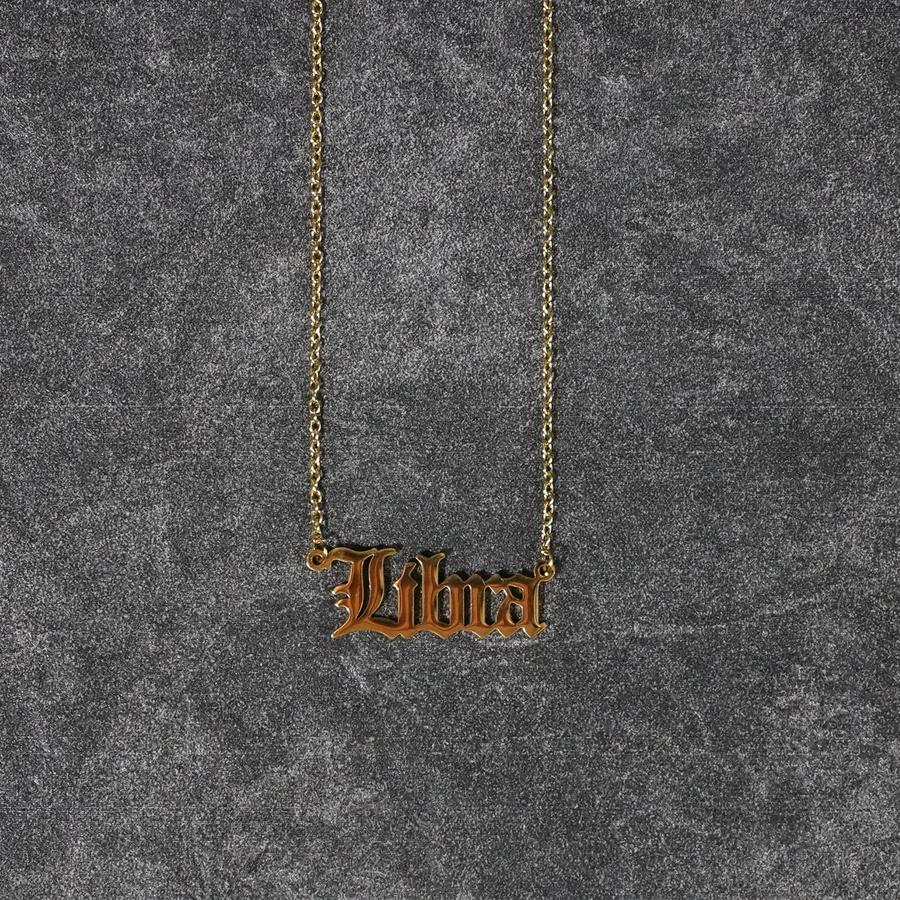 Zodiac Necklace (Libra) - Kennedy-Rae