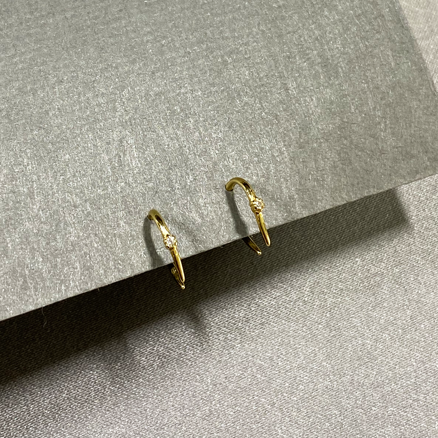 Luna Open Hoop Earring - Kennedy-Rae
