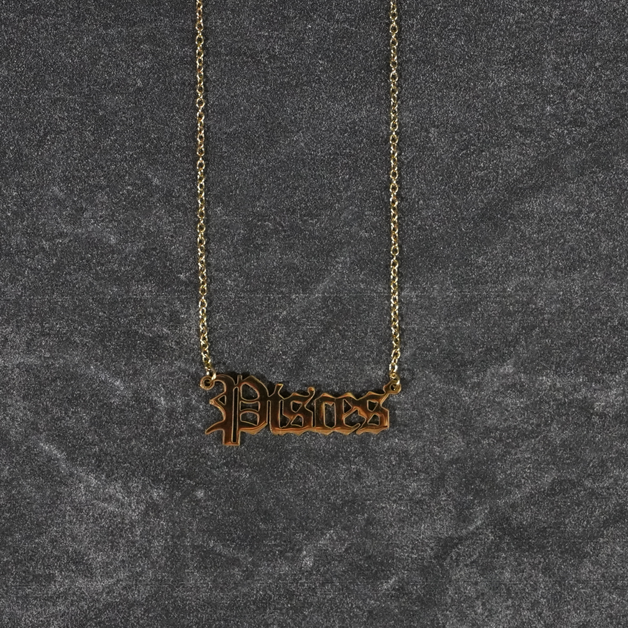 Zodiac Necklace (Pisces) - Kennedy-Rae