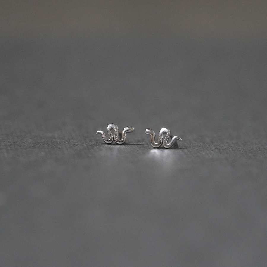 Serpent Charm Studs - Kennedy-Rae