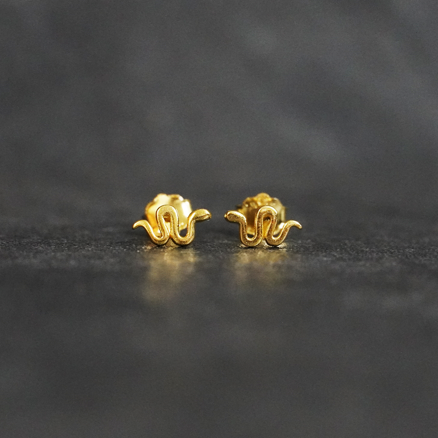 Serpent Charm Studs - Kennedy-Rae