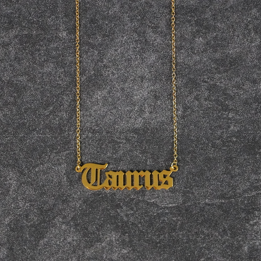 Zodiac Necklace (Taurus) - Kennedy-Rae